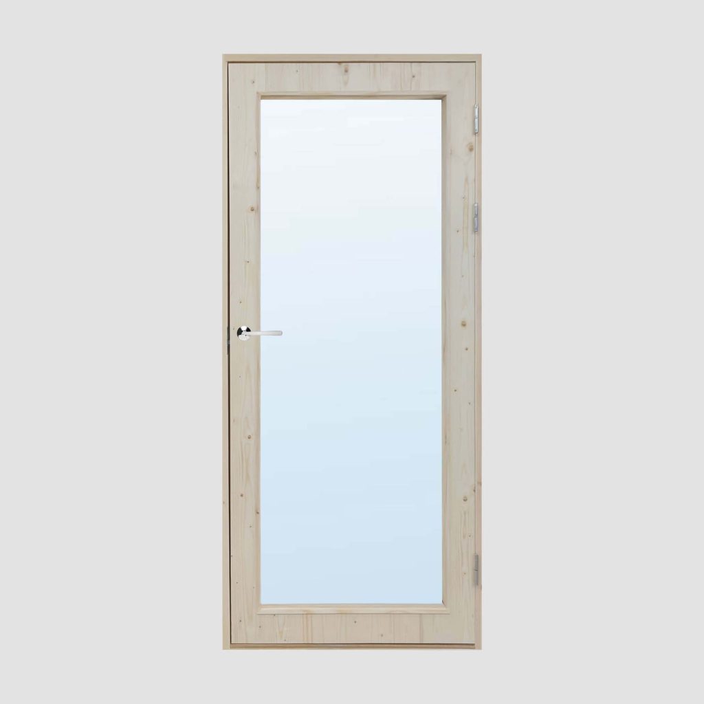 Modern innerdörr med glas