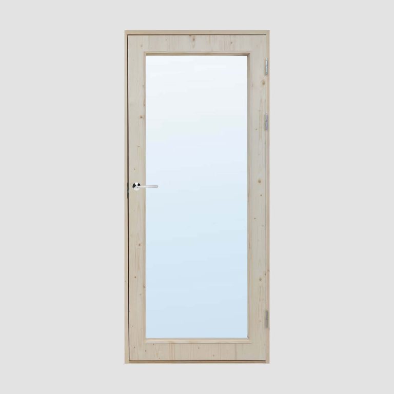 Modern innerdörr med glas